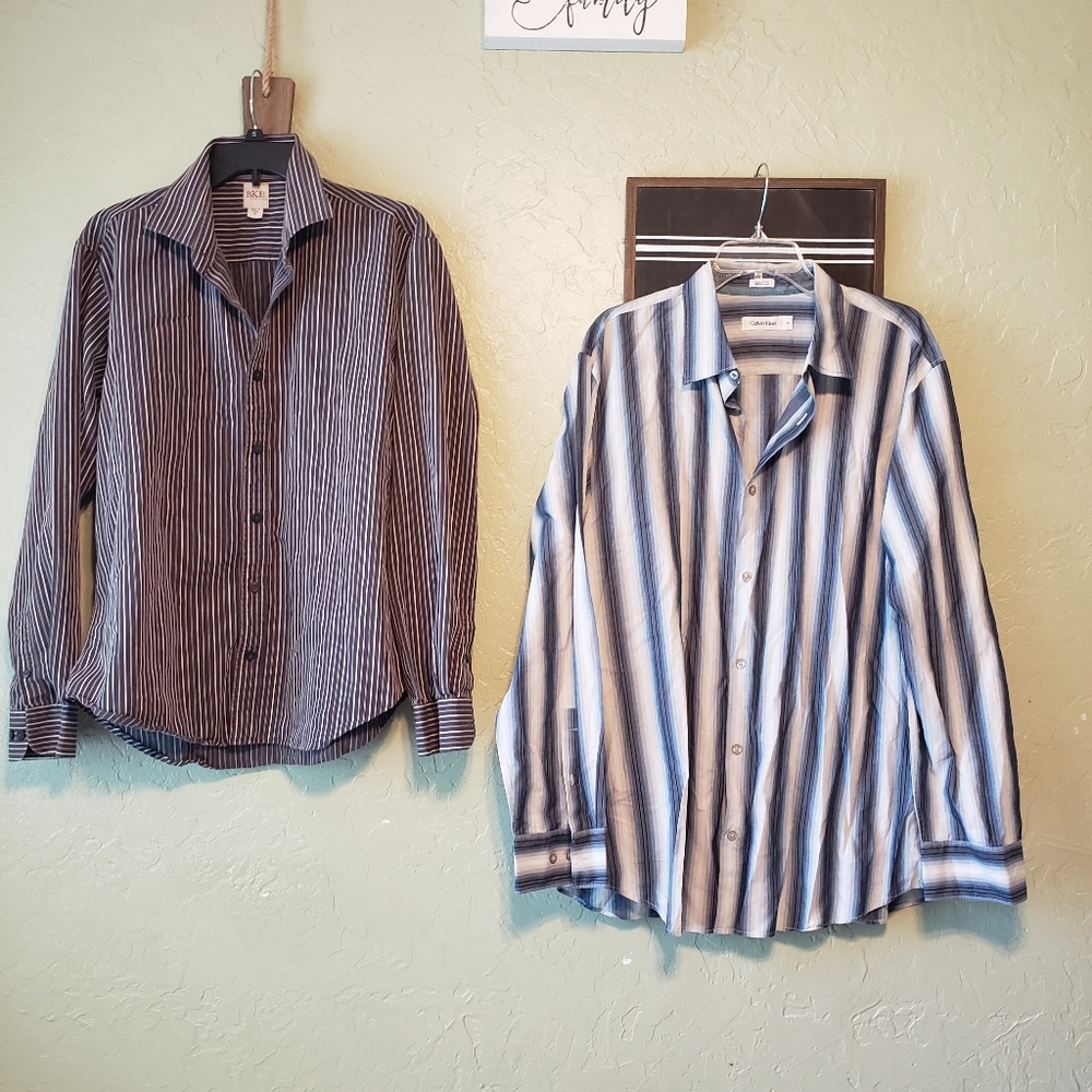 Calvin Klein, BKE Men's long sleeve XL set of 2
